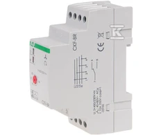 F&amp;F Fazių seka ir gedimo relė F&amp;F CKF-BR-TRMS 10A 1NO/NC delsa 4s asimetrija 40-80V Tikrasis RMS DIN bėgiui