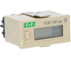 F&amp;F Darbo laiko matuoklis 4-30V DC 6 skaitmeninis simbolių masyvas 48x24mm (CLG- 13T 24)