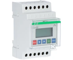 F&amp;F Impulsinis matuoklis 24-264V AC / DC 1P 8A 8 moduliai CLI-02