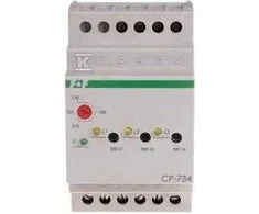 F&amp;F 3 fazės įtampos valdymo transmisija 3x (50- 450V) + N 3Z 8A 170- 210V AC CP- 734