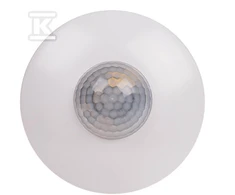 F&amp;F infraraudonųjų spindulių judesio jutiklis IP40 baltas (DR-06W24)