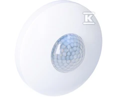 F&amp;F Judesio jutiklis 1600W 360st lubos infraraudonųjų spindulių balta DR- 06W