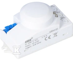 F&amp;F Kino jutiklis 1200W 360st mikrobangų balta DRM-01