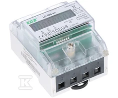 F&amp;F Elektros energijos skaitiklis 3fazės MID suderinamumas 63A 230 / 400V su LED-02D LCD ekranu
