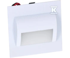 F&amp;F LED INGA, BALTA, 1,2W, 3100K