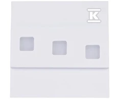 F&amp;F LED VIKA, Baltas, 1.2W, 3100K