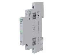 FF Modulinė lempa, 1 fazės, žalia, 12–48 V AC / 12–60 V DC, 1/2 modulio, LK-701G-24