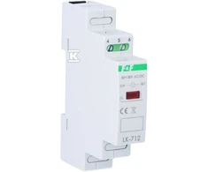 F&amp;F 1 fazės žibintas raudona 30- 130V AC / DC (LK- 712 R 30- 130V)