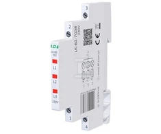 F&amp;F LK-BZ-703R ŽIBINTAS. 1/3S 3X LED RAUDONAS