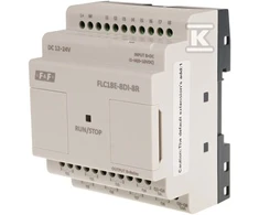F&amp;F Analoginio skaitmeninio įvesties/išvesties išplėtimo modulis 8 DI 4AI 12-24V DC FLC18E-8DI-8R