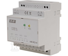 F&amp;F 4Z 16A relės išvesties plėtinys modulis su MODBUS RTU MAX -MR- RO-4 produkcija