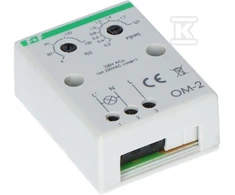 F&amp;F Energijos suvartojimas ribotuvas n / t 16A 200- 2000W OM-2