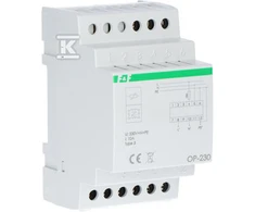 F&amp;F Viršįtampių ribotuvas su trigubu anti- trikdančiu filtru 2P 1kV OP- 230
