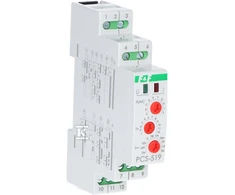 F&amp;F Laiko siųstuvas 2P 8A 0.1sek- 576h 12V AC / DC Daugiafunkcinis (PCS- 519 12V)