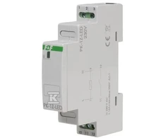 F&amp;F PK-1Z-LED-230 RELĖ 1XNO 16A