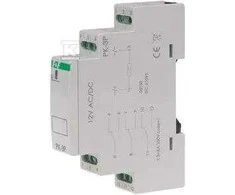F&amp;F PK-3P-EL-MAG RELĖ 12V AC/DC, 3X8A