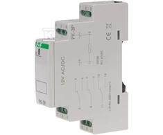 F&amp;F PK-3P-EL-MAG RELĖ 12V AC/DC, 3X8A