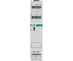 F&amp;F PK-3P-EL-MAG.24VAC/DC,3P,3X8A,1MOD