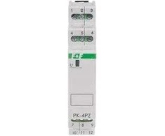 F&amp;F Elektromagnetinė relė 24V 4x8A - PK4PZ24