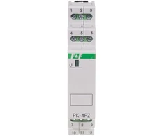 F&amp;F Elektromagnetinė relė 24V 4x8A - PK4PZ24