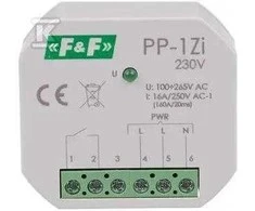 F&amp;F PP-1ZI 230V ELEKTRONINĖ RELĖ 1Z 16A P/T