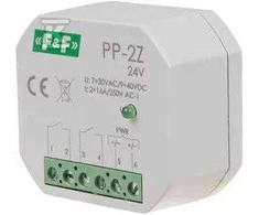 F&amp;F PP-2Z 24V ELEKTRONINĖ RELĖ 2Z 16A P/T