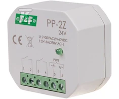 F&amp;F PP-2Z 24V ELEKTRONINĖ RELĖ 2Z 16A P/T