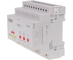 F&amp;F Automatinis fazės jungiklis su išėjimo fazės įtampa 400V / 2x230V + N (PF- 452)