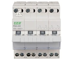F&amp;F TINKLO-GENERATORIAUS JUNGIKLIS 4-P 40 A