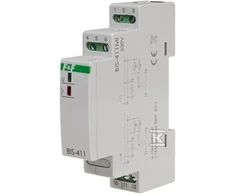 F&amp;F Bistabili relė 1P 16A 230V AC su įsijungimo atmintimi 160A/20ms BIS-411M-LED