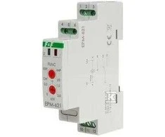 F&amp;F EPM-621 srovės relė 16A 1NO/NC 80-265V AC energijos suvartojimo krypties valdymas 0-2kW DIN bėgiui