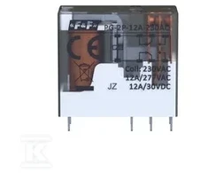 F&amp;F SĄSAJOS RELĖ PG-2P-12A-230AC
