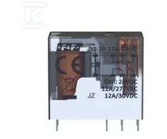 FF Przekaźnik interfejsowy PG-2P-12A-24DC