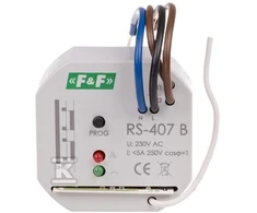 F&amp;F Radijo kontrolės relė 230V AC 1P RS- 407B