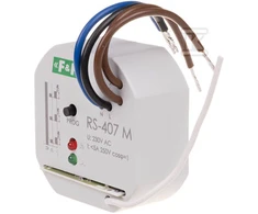 F&amp;F Radijo valdymo siųstuvas 1Z 5A 230V, monostabilus RS- 407 M imtuvas