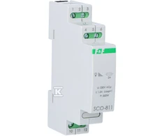 F&amp;F SCO-811 Light Dimmer be atminties 230V AC 350W pilka SCO-811