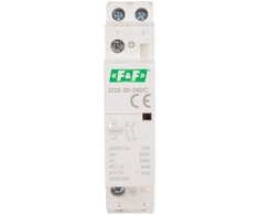 F&amp;F Moduliniai kontaktoriaus bėgio tvirtinimo kontaktai 2xZ 25A 24V DC ST25-20-24DC