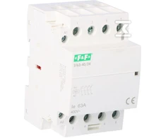 F&amp;F Modulinis kontaktorius 63A 4Z 0R 24V AC (ST63-40/24)