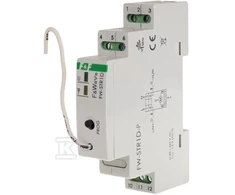 F&amp;F Radijo roletų valdiklis 230V - DIN montavimas 85-265V AC/DC daugiafunkcis FW-STR1D-P