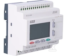 F&amp;F 12-24VDC FLC18-12DI-6R programuojamas valdiklis