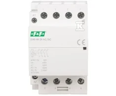 F&amp;F Kontaktorius 40A, 24 V AC/DC, kontaktai 4NO