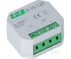 F&amp;F ZI-10-12P ĮKROVIKLIS IMP. 12V 10W PUSZKA