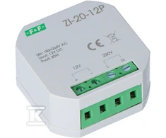 F&amp;F 180- 264V kintamosios srovės impulsinis maitinimo šaltinis, 12 V nuolatinės srovės 1.6A 20W ZI-20-12P