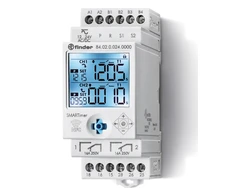 Finder Daugiafunkcinė programuojama laiko relė NFC 2P 16A 12…24V AC/DC 84.02.0.024.0000
