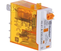 Finder perdavimas 1P 16A 230V AC (46.61.8.230.0040)