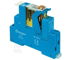 Finder 4C 16A 24V DC sąsajos siųstuvas (4C.01.024.0050SPA)