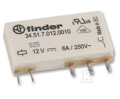 Finder Miniatiūrinis siųstuvas 1P 6A 12V DC (34.51.7.112.0010)