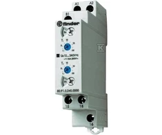 Finder PRZEK.CZAS.12-240VAC/DC,1P,16A,250V,TH35