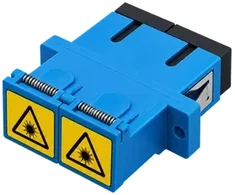 FO Adapteris SM SC duplex su klapką przeciwkurzową ALANTEC