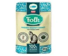 FOLK Tasty Kashubian zander – šlapias kačių maistas – 85g